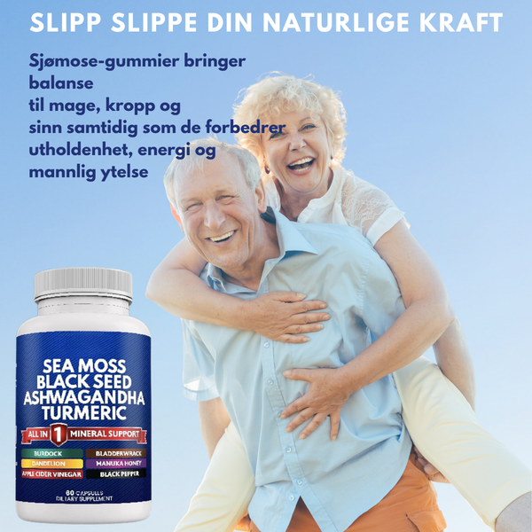 Sea Moss Gummies  Immunforsvar, Energi og Tarmbalanse