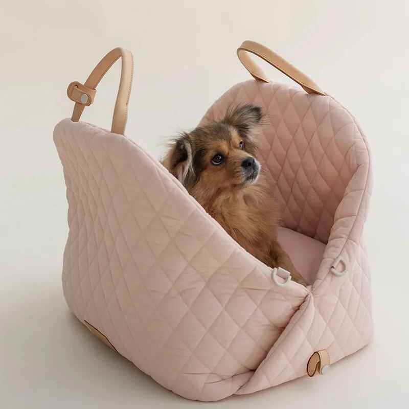 Luxe Comfortabele honden Reistas Draagzak & Autostoel in 1