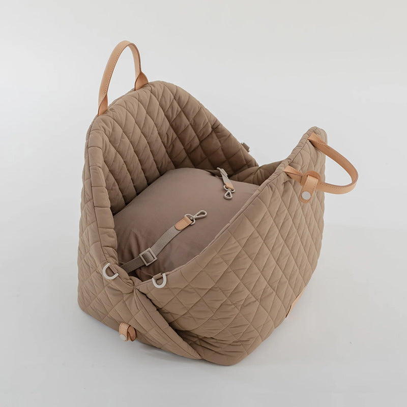 Luxe Comfortabele honden Reistas Draagzak & Autostoel in 1