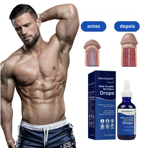 Gotas Nutricionais para Crescimento Masculino  Está pronto para um sexo incrível e duradouro?