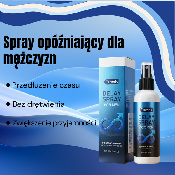 Spray opóźniający o wzmocnionym działaniu dla zwiększenia pewności siebie