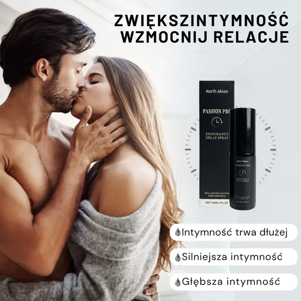 Spray opóźniający dla długotrwałej pewności siebie