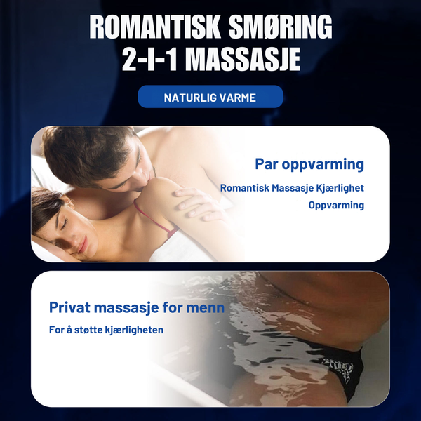 Skånsom kraft massasjeolje