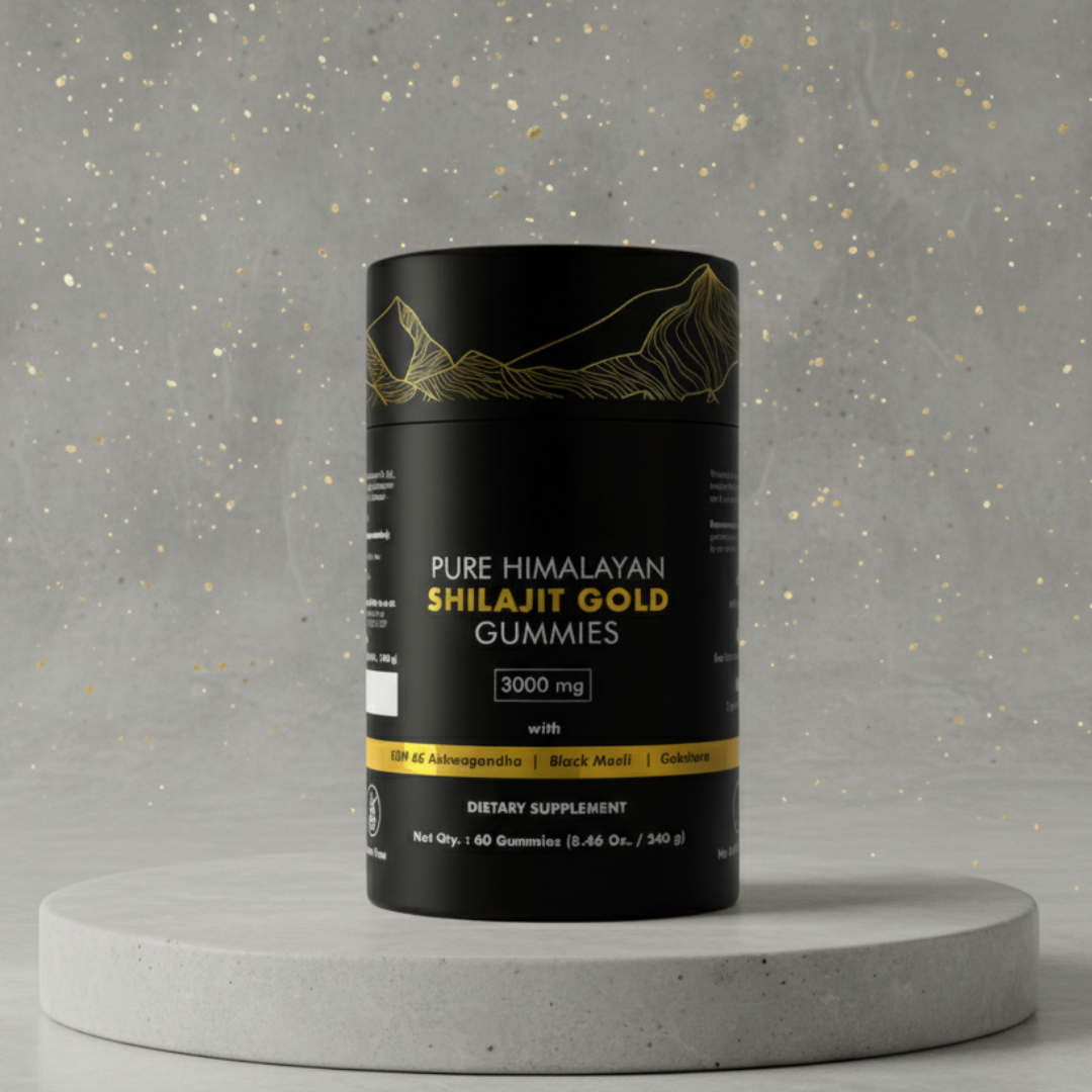 Pure Himalayan Shilajit Gold Gummies - MantroForce