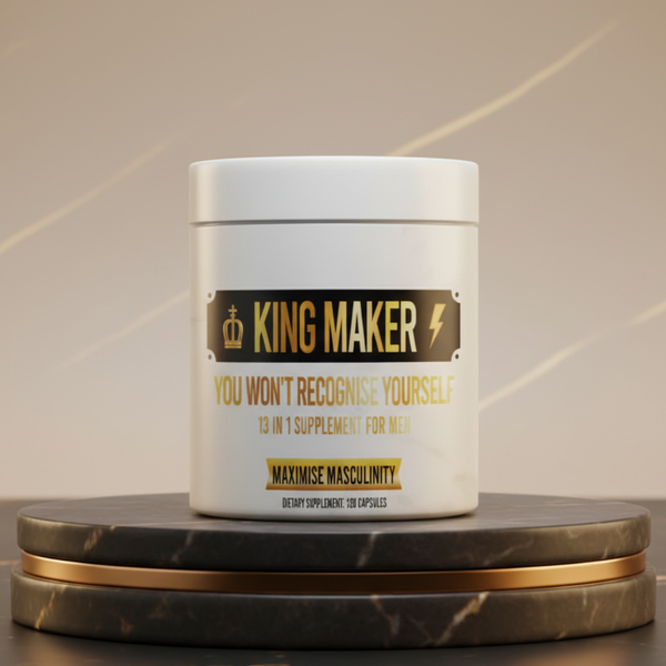 King Maker Vitality Capsules | Awaken the King Within, Become Unstoppable! - MantroForce