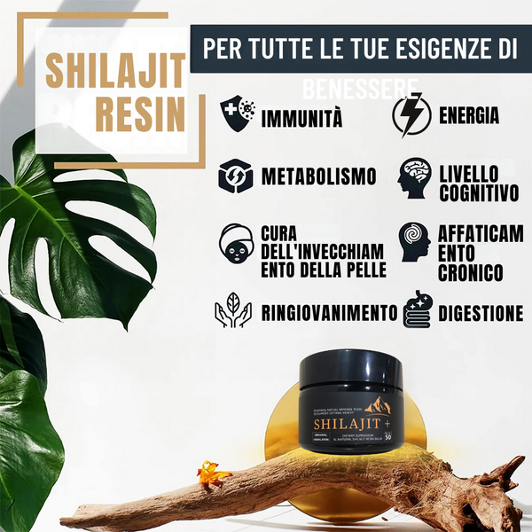 Balsamo di Resina di Shilajit Himalayano