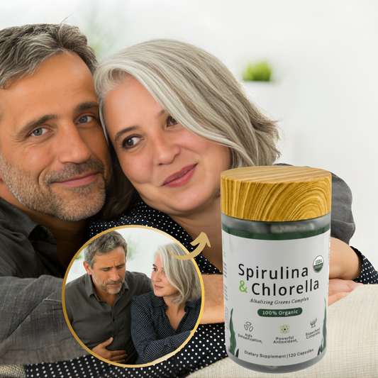 Cápsulas de Spirulina e Chlorella | Desintoxicação, Energia e Concentração Restauradas em 7 Dias – Garantido
