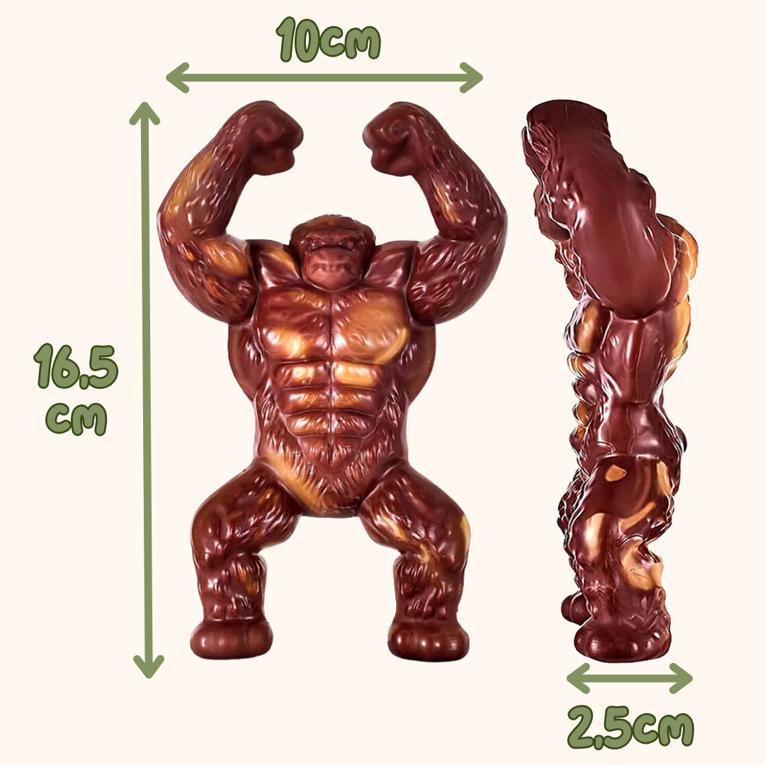 maattabel hondenspeelgoed Gorilla Bite