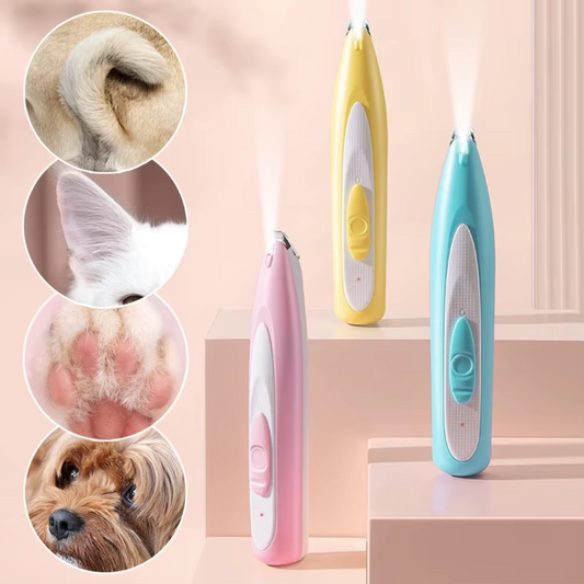 hondentondeuse - pootjes trimmer hond met Led Licht