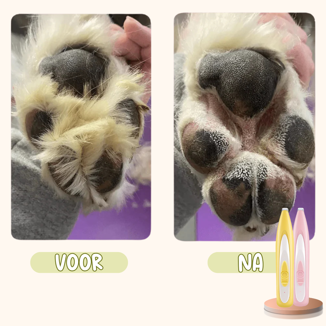 hondentondeuse - pootjes trimmer hond met Led Licht