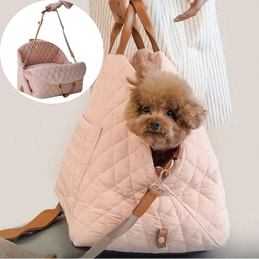 Luxe Comfortabele honden Reistas Draagzak & Autostoel in 1