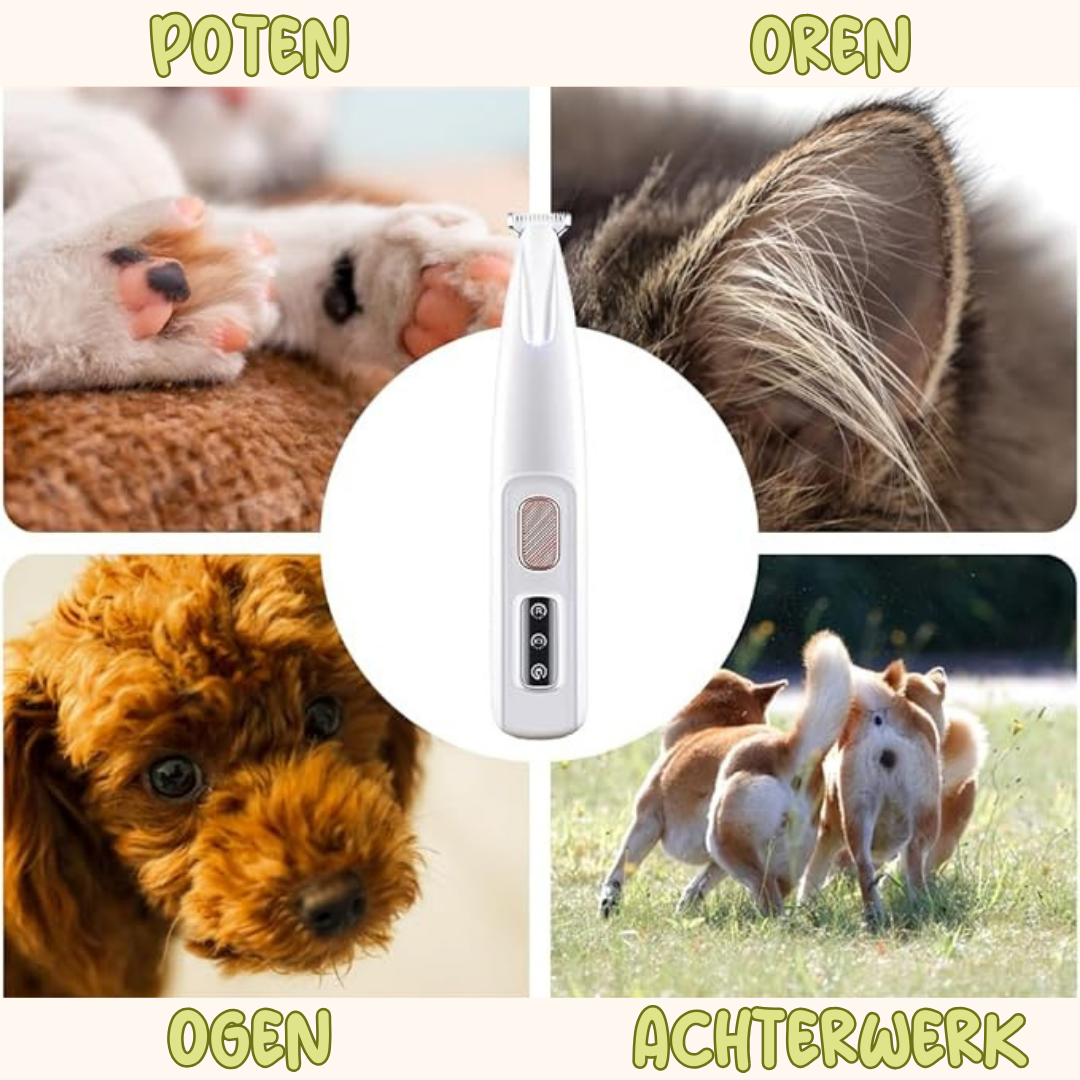 Pro Pet Trimmer huisdieren -  Salonkwaliteit, Comfortabel Thuis