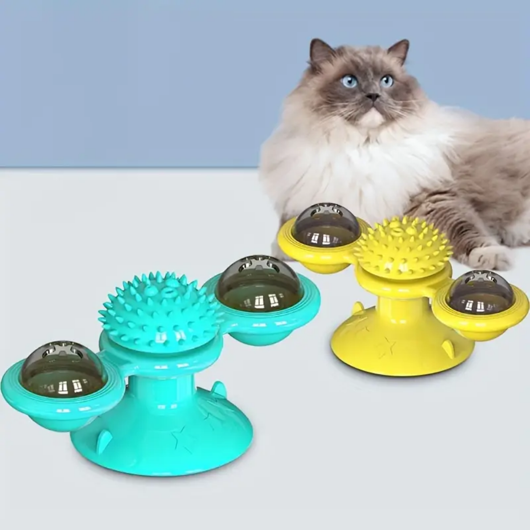 SpinChase - interactieve Bewegende kattenspeeltjes met Licht