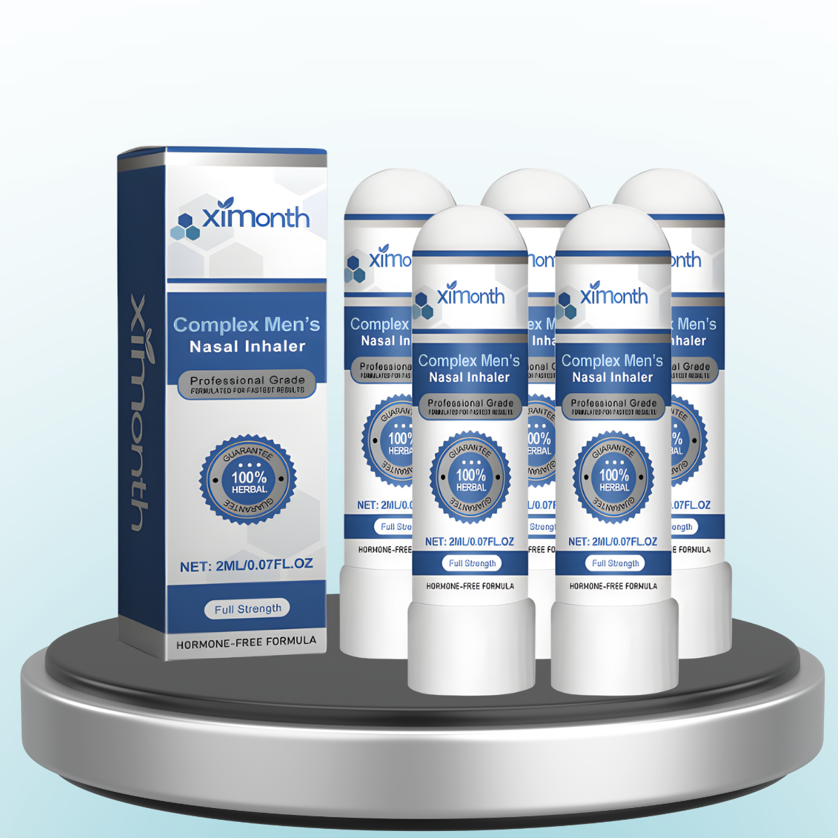 Inalador Nasal para Desempenho Masculino