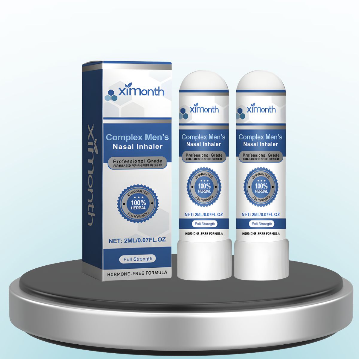 Inalador Nasal para Desempenho Masculino