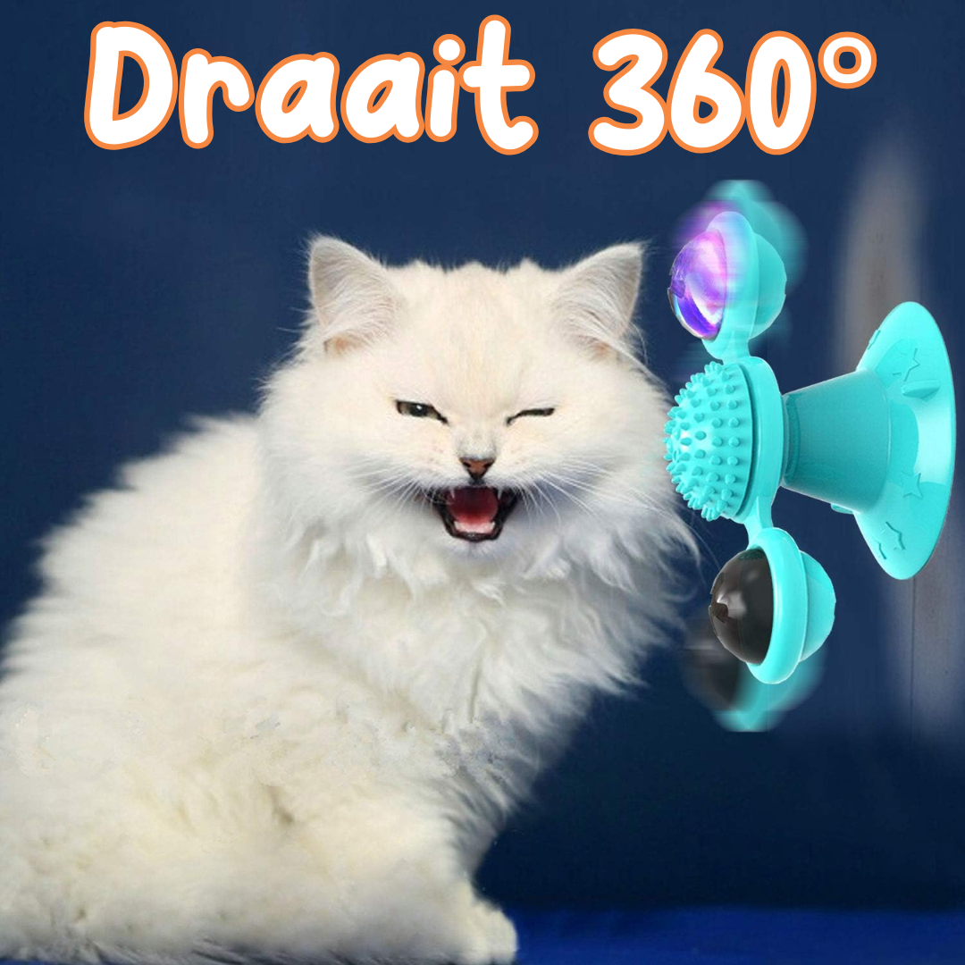 SpinChase - interactieve Bewegende kattenspeeltjes met Licht